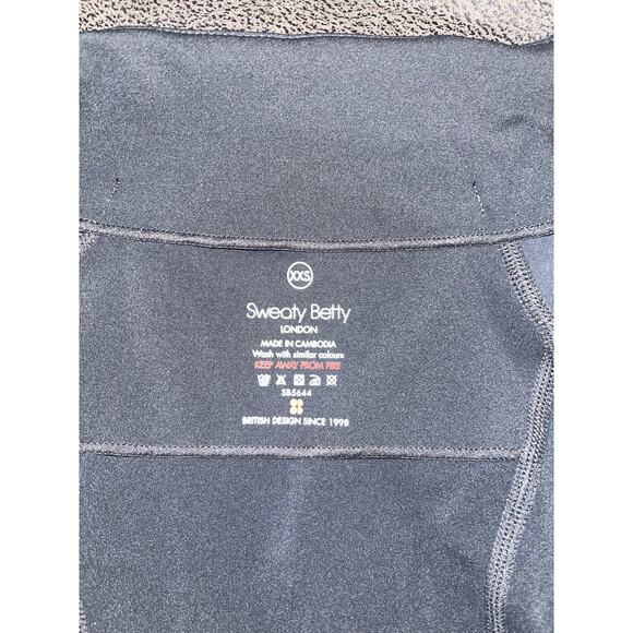NWT SWEATY BETTY XXS Power Workout Zip Through Jacket Reflective Gray - Picture 12 of 13
